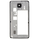 Full Housing Cover (Front Housing LCD Frame Bezel Plate + Middle Frame Bezel Back Plate Housing Camera Lens Panel + Battery Back Cover ) for Galaxy Note 4 / N910F(Black)
