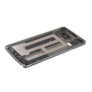 Full Housing Cover (Front Housing LCD Frame Bezel Plate + Middle Frame Bezel Back Plate Housing Camera Lens Panel ) for Galaxy Note 4 / N910V(Black)