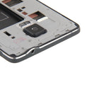 Full Housing Cover (Front Housing LCD Frame Bezel Plate + Middle Frame Bezel Back Plate Housing Camera Lens Panel ) for Galaxy Note 4 / N910V(Black)