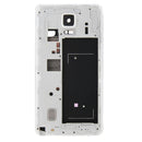 Full Housing Cover (Front Housing LCD Frame Bezel Plate + Middle Frame Bezel Back Plate Housing Camera Lens Panel ) for Galaxy Note 4 / N910V(White)