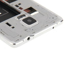 Full Housing Cover (Front Housing LCD Frame Bezel Plate + Middle Frame Bezel Back Plate Housing Camera Lens Panel ) for Galaxy Note 4 / N910V(White)