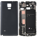 Full Housing Cover (Front Housing LCD Frame Bezel Plate + Battery Back Cover ) for Galaxy Note 4 / N910V(Black)