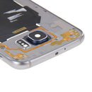 Back Plate Housing Camera Lens Panel with Side Keys and Speaker Ringer Buzzer for Galaxy S6 / G920F(Grey)
