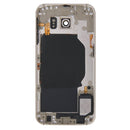 Full Housing Cover (Back Plate Housing Camera Lens Panel + Battery Back Cover ) for Galaxy S6 / G920F(Gold)