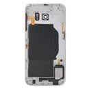 Full Housing Cover (Back Plate Housing Camera Lens Panel + Battery Back Cover ) for Galaxy S6 / G920F(White)