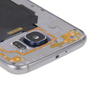 Full Housing Cover (Front Housing LCD Frame Bezel Plate + Back Plate Housing Camera Lens Panel ) for Galaxy S6 / G920F(Grey)