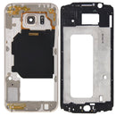 Full Housing Cover (Front Housing LCD Frame Bezel Plate + Back Plate Housing Camera Lens Panel ) for Galaxy S6 / G920F(Gold)