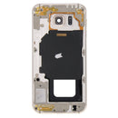 Full Housing Cover (Front Housing LCD Frame Bezel Plate + Back Plate Housing Camera Lens Panel ) for Galaxy S6 / G920F(Gold)