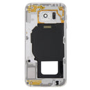 Full Housing Cover (Front Housing LCD Frame Bezel Plate + Back Plate Housing Camera Lens Panel ) for Galaxy S6 / G920F(White)