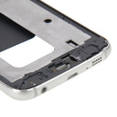 Full Housing Cover (Front Housing LCD Frame Bezel Plate + Back Plate Housing Camera Lens Panel ) for Galaxy S6 / G920F(White)