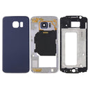 Full Housing Cover (Front Housing LCD Frame Bezel Plate + Back Plate Housing Camera Lens Panel + Battery Back Cover ) for Galaxy S6 / G920F(Blue)