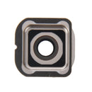 10 PCS Camera Lens Cover with Sticker for Galaxy S6 Edge / G925(Gold)