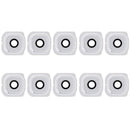 10 PCS Camera Lens Cover with Sticker for Galaxy S6 Edge / G925(White)