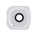 10 PCS Camera Lens Cover with Sticker for Galaxy S6 Edge / G925(White)