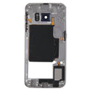 Back Plate Housing Camera Lens Panel with Side Keys and Speaker Ringer Buzzer for Galaxy S6 Edge / G925(Grey)