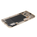 Full Housing Cover (Back Plate Housing Camera Lens Panel + Battery Back Cover ) for Galaxy S6 Edge / G925(Gold)