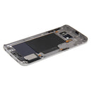 Full Housing Cover (Back Plate Housing Camera Lens Panel + Battery Back Cover ) for Galaxy S6 Edge / G925(Blue)