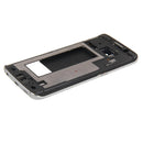 Full Housing Cover (Front Housing LCD Frame Bezel Plate + Back Plate Housing Camera Lens Panel ) for Galaxy S6 Edge / G925(Grey)