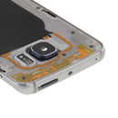 Full Housing Cover (Front Housing LCD Frame Bezel Plate + Back Plate Housing Camera Lens Panel ) for Galaxy S6 Edge / G925(Grey)