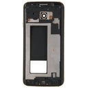 Full Housing Cover (Front Housing LCD Frame Bezel Plate + Back Plate Housing Camera Lens Panel ) for Galaxy S6 Edge / G925(Gold)
