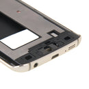 Full Housing Cover (Front Housing LCD Frame Bezel Plate + Back Plate Housing Camera Lens Panel ) for Galaxy S6 Edge / G925(Gold)