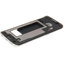 Full Housing Cover (Front Housing LCD Frame Bezel Plate + Back Plate Housing Camera Lens Panel ) for Galaxy S6 Edge / G925(Silver)