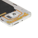 Full Housing Cover (Front Housing LCD Frame Bezel Plate + Back Plate Housing Camera Lens Panel ) for Galaxy S6 Edge / G925(Silver)
