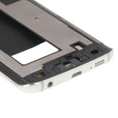 Full Housing Cover (Front Housing LCD Frame Bezel Plate + Back Plate Housing Camera Lens Panel ) for Galaxy S6 Edge / G925(Silver)