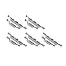 Power Button and Volume Control Button for Galaxy SIII mini / i8190, 5 Pairs(Silver)
