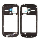 Middle Frame Bezel Back Plate Housing Camera Lens Panel for Galaxy SIII mini / i8190(Black)