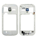 Middle Frame Bezel Back Plate Housing Camera Lens Panel for Galaxy SIII mini / i8190(White)