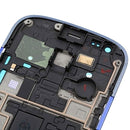 Front Housing LCD Frame Bezel Plate for Galaxy SIII mini / i8190(Dark Blue)