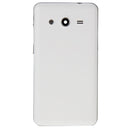Full Housing Cover (Middle Frame Bezel + Battery Back Cover) + Home Button for Galaxy Core 2 / G355(White)