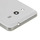 Full Housing Cover (Middle Frame Bezel + Battery Back Cover) + Home Button for Galaxy Core 2 / G355(White)