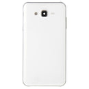 Full Housing Cover (Middle Frame Bezel + Battery Back Cover) for Galaxy J7(White)