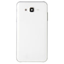 Full Housing Cover (Middle Frame Bezel + Battery Back Cover) for Galaxy J5(2015) / J500(White)