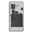 Full Housing Cover (Middle Frame Bezel + Battery Back Cover) + Home Button for Galaxy Grand Prime / G530 (Dual SIM Card Version)(Grey)