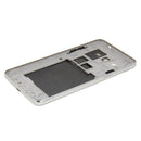 Full Housing Cover (Middle Frame Bezel + Battery Back Cover) + Home Button for Galaxy Grand Prime / G530 (Dual SIM Card Version)(Grey)