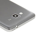 Full Housing Cover (Middle Frame Bezel + Battery Back Cover) + Home Button for Galaxy Grand Prime / G530 (Dual SIM Card Version)(Grey)