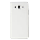 Full Housing Cover (Front Housing LCD Frame Bezel Plate + Middle Frame Bezel + Battery Back Cover) + Home Button for Galaxy Grand Prime / G530 (Dual SIM Card Version)(White)