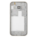 Full Housing Cover (Middle Frame Bezel + Battery Back Cover) for Galaxy J1 / J100(White)