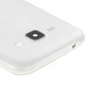 Full Housing Cover (Middle Frame Bezel + Battery Back Cover) for Galaxy J1 / J100(White)