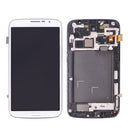LCD Display (TFT) + Touch Panel with Frame for Galaxy Mega 6.3 / i9200 / i9205(White)