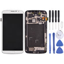 LCD Display (TFT) + Touch Panel with Frame for Galaxy Mega 6.3 / i527(White)