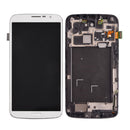 LCD Display (TFT) + Touch Panel with Frame for Galaxy Mega 6.3 / i527(White)