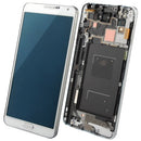 for Galaxy Note III / N900V Original LCD Display + Touch Panel with Frame(White)