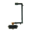 Home Button Flex Cable with Fingerprint Identification for Galaxy S6 edge / G925(Black)