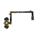 Home Button Flex Cable with Fingerprint Identification for Galaxy S6 edge / G925(Black)