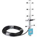 824-960MHZ GSM Yagi Antenna 12 dBi N Male Connector, Cable Length: 10m
