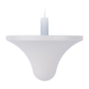 800~960/1710~2500MHZ 5dBi Ceiling Mount Omni Antenna (N Female Connector)(White)